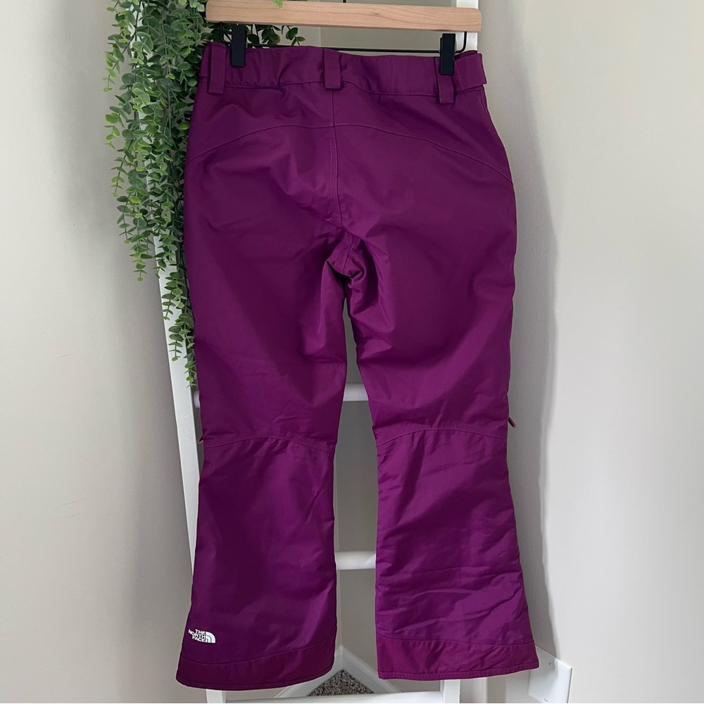 The North Face Magenta Winter Snow Pants Board Ski Hyvent Pant Women’s XS - Picture 2 of 15
